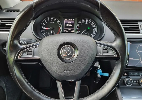 Skoda Octavia cena 44999 przebieg: 166000, rok produkcji 2016 z Żary małe 301